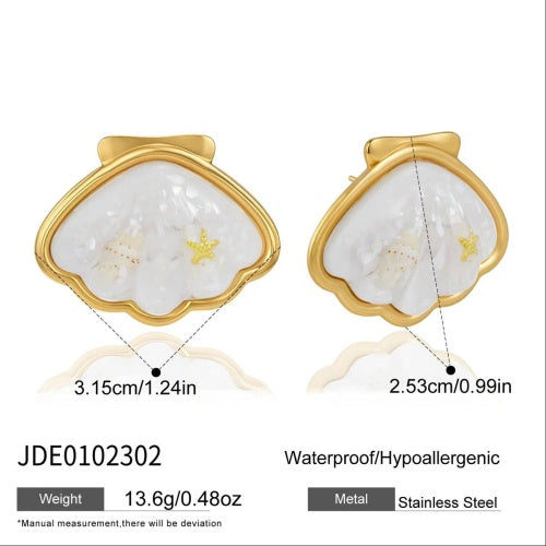 Boucles d’oreilles en acier – E0102302