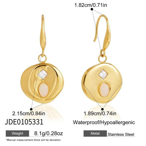 Boucles d’oreilles en acier – E0105331