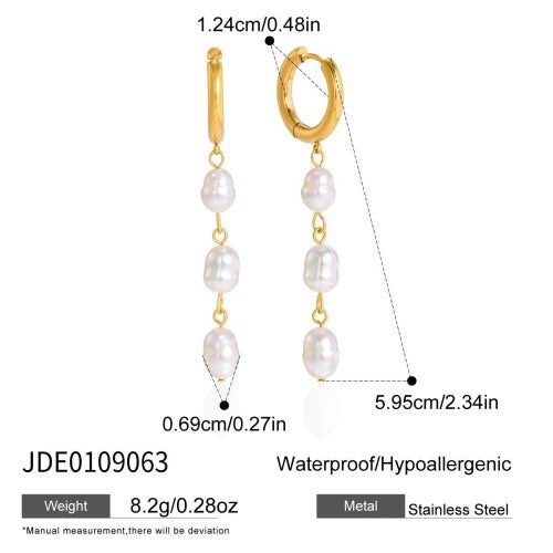 BOUCLES D’OREILLES ACIER REF E0109063