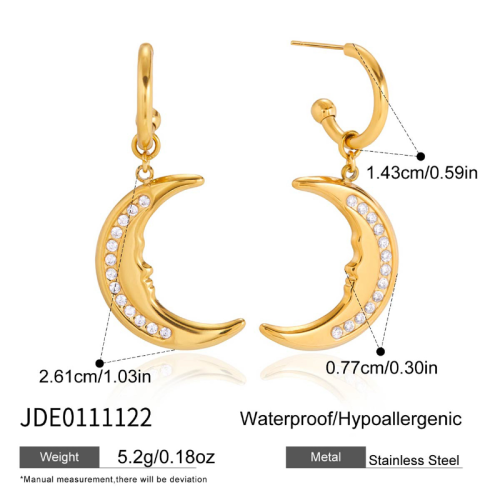 Boucles d’oreilles en acier – E0111122