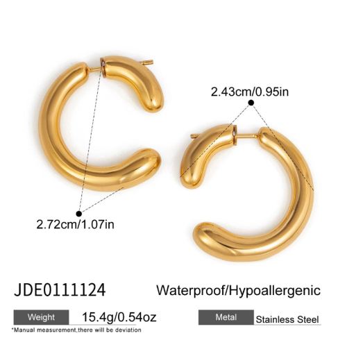 Boucles d’oreilles en acier – E0111124