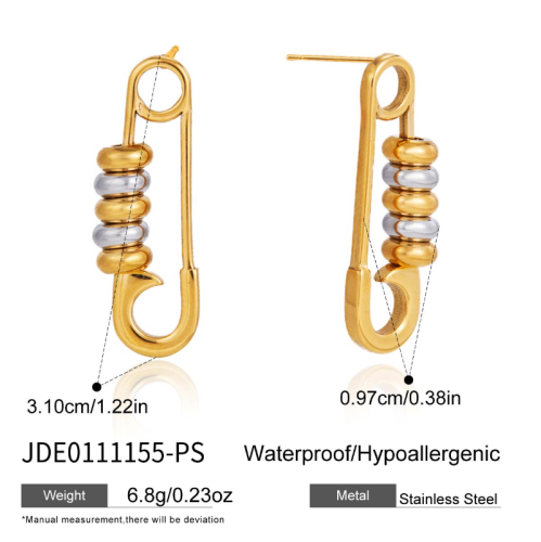 Boucles d’oreilles en acier – E0111155-PS