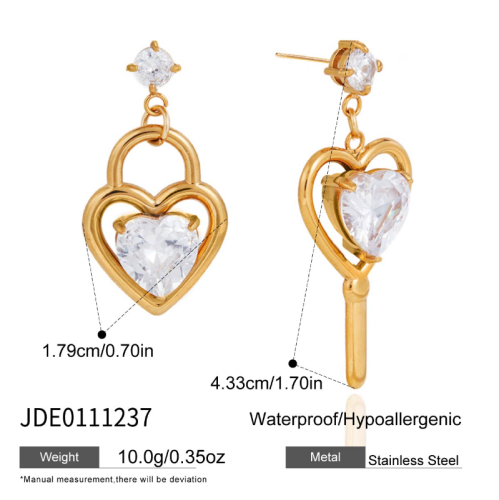 Boucles d’oreilles en acier – E0111237