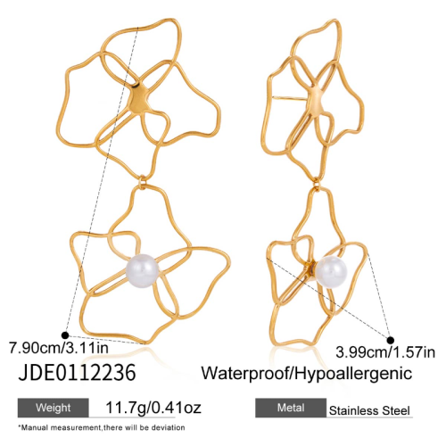 Boucles d’oreilles en acier – E0112236