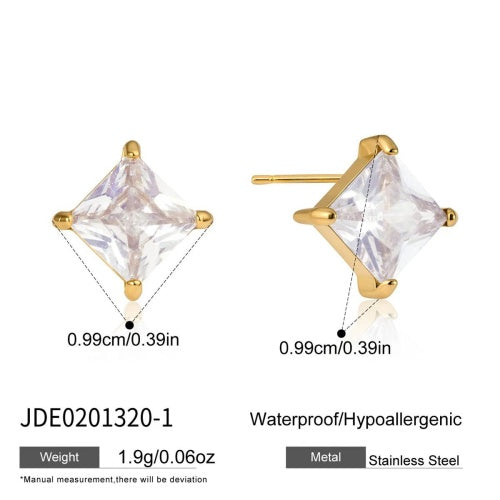 Boucles d’oreilles en acier – E0201320-1