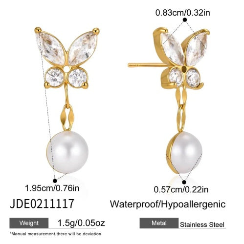 Boucles d’oreilles en acier – E0211117