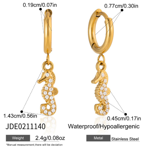 Boucles d’oreilles en acier – E0211140