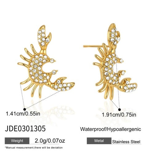 Boucles d’oreilles en acier – E0301305