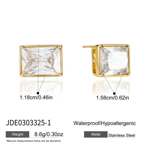Boucles d’oreilles en acier – E0303325-1