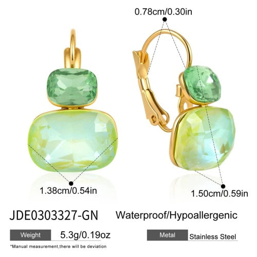Boucles d’oreilles en acier – E0303327-GN
