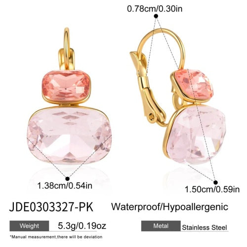 Boucles d’oreilles en acier – E0303327-PK