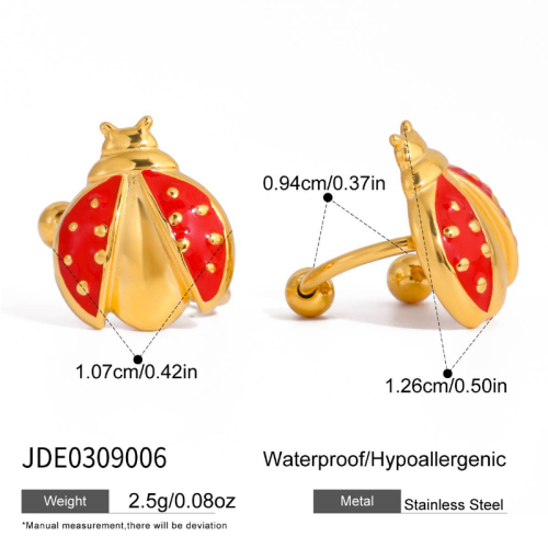 Boucles d’oreilles en acier – E0309006
