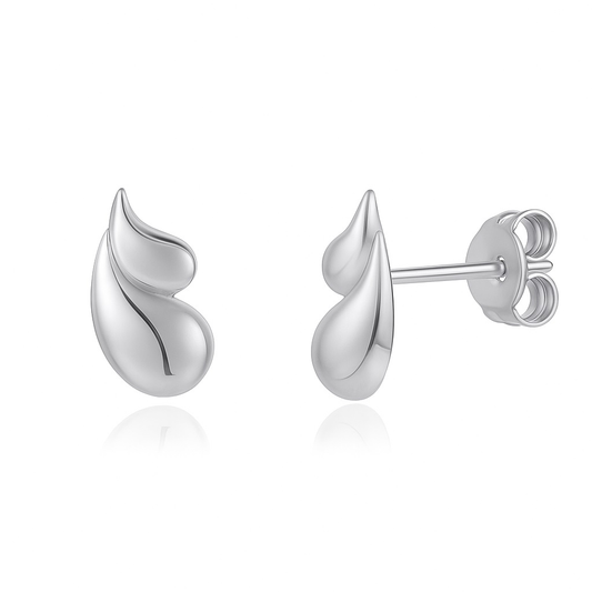 Boucles d'oreilles argent rh, BO RH