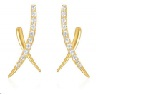 Boucles d'oreilles argent rh, BO OZ