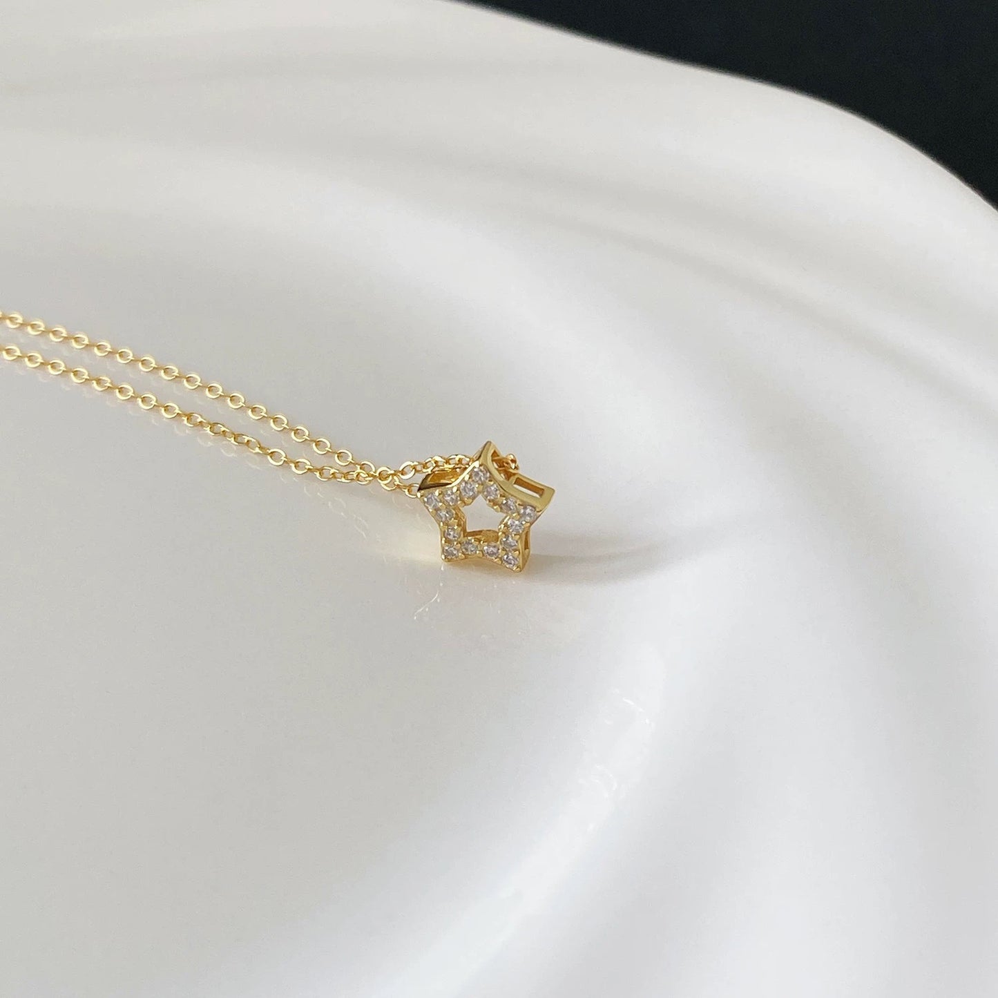 COLLIER AGT GOLD OZ ETOILE