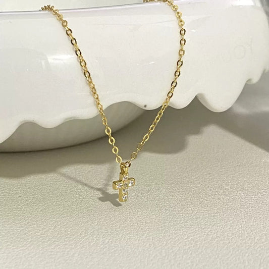 COLLIER AGT GOLD OZ CROIX PM
