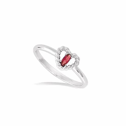 Bague argent rh — 11EC0110SR