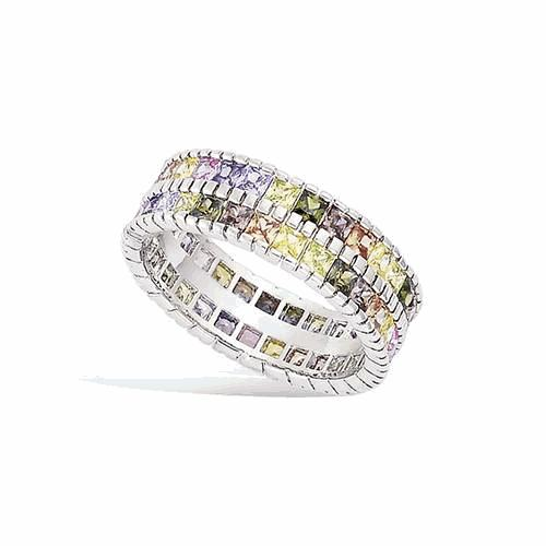 Bague argent rh — 11EC0670PL