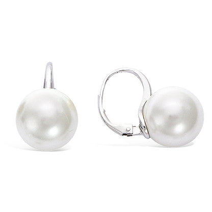 Boucles d'oreilles Dormeuses Perles synthetiques 10 à 14mm