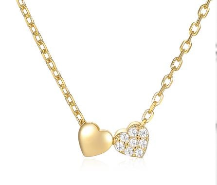 Collier argent rh, OZ