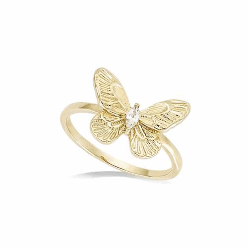 Bague Plaqué Or  – 12EC0400CZ