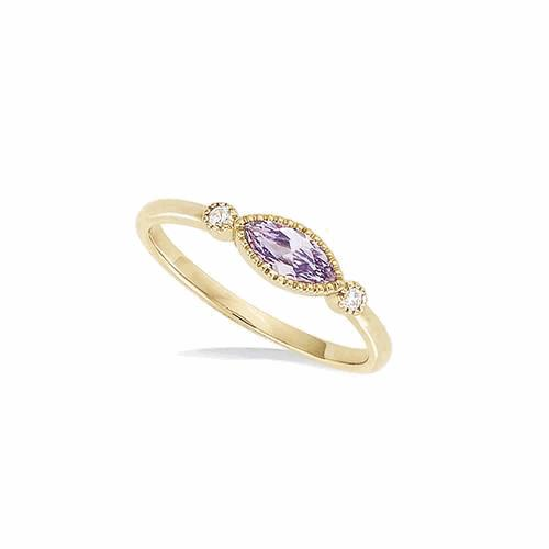 Bague Plaqué Or  – 12EC0900LV