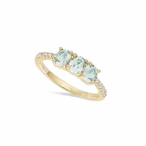 Bague Plaqué Or  – 12EC0950AQ