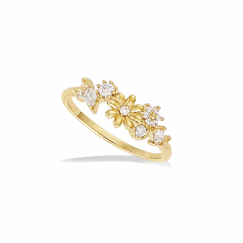 Bague en plaqué or – 12ED0890CZ
