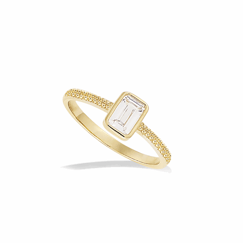 Bague en plaqué or – 12ED1230CZ