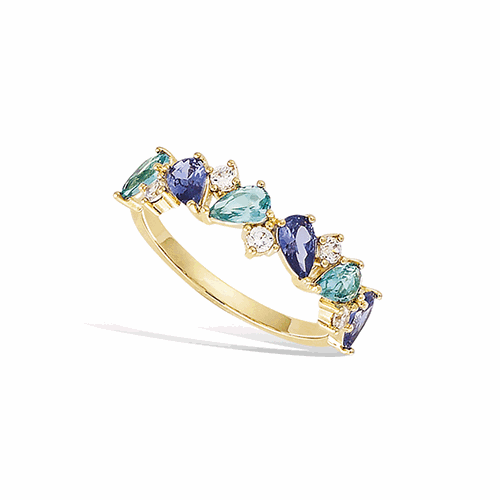 Bague en plaqué or – 12ED1280PBZ