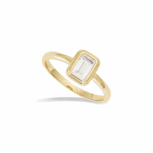 Bague en plaqué or – 12ED1560CZ