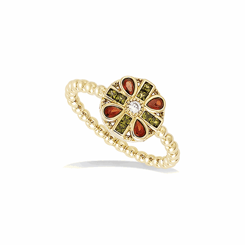 Bague en plaqué or – 12ED1760SGO