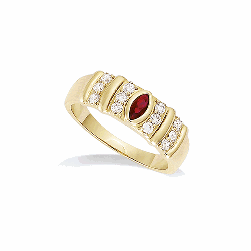Bague en plaqué or – 12ED1800SG