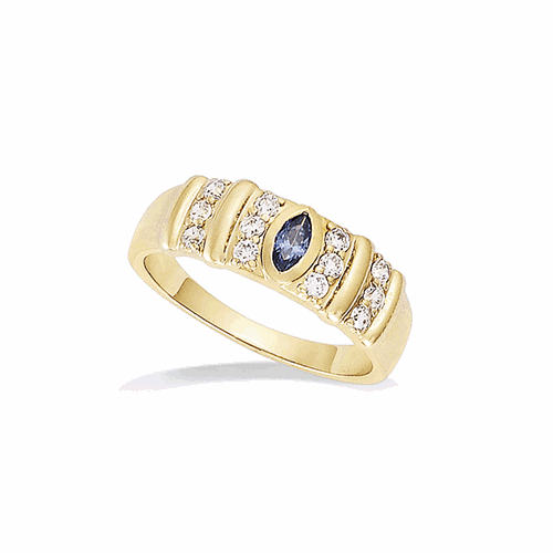 Bague en plaqué or – 12ED1800TZ
