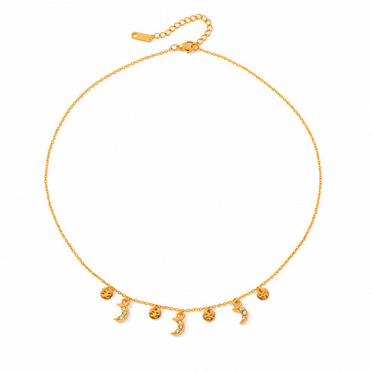 COLLIER ACIER PAMPILLES REF 19200345