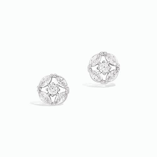 Boucles d’oreilles argent rh 21EC0060CZ