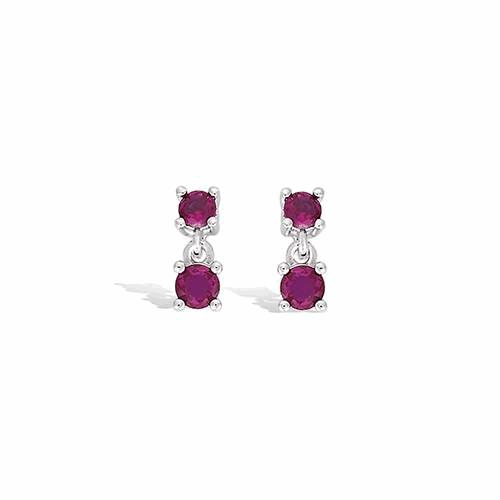 Boucles d’oreilles argent rh 21EC0410SF