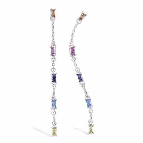 Boucles d’oreilles argent rh 21EC0680X