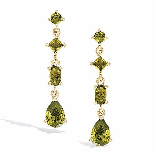Boucles d’oreilles en plaqué or – 22ED0360OL