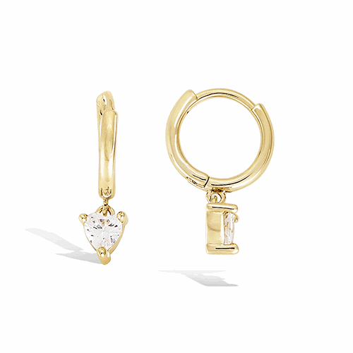 Boucles d’oreilles en plaqué or – 22ED0380CZ