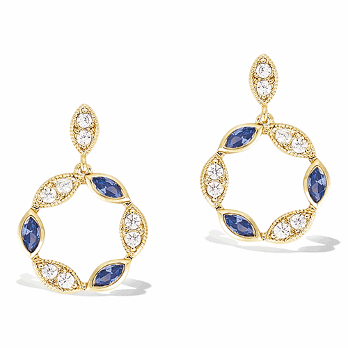 Boucles d’oreilles en plaqué or – 22ED1160TZ
