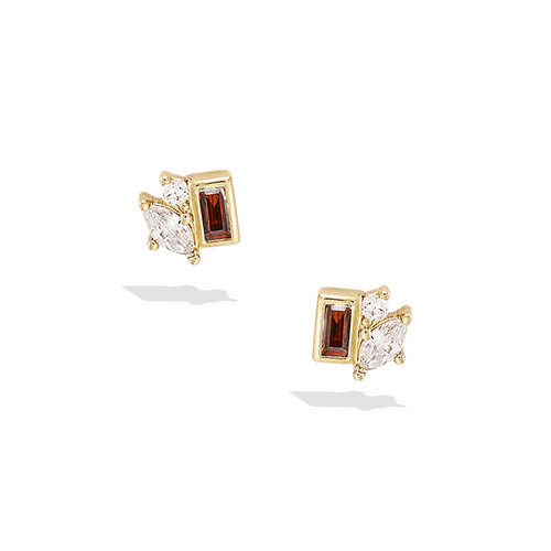 Boucles d’oreilles en plaqué or – 22ED1200SG