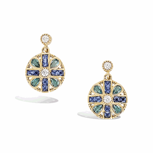 Boucles d’oreilles en plaqué or – 22ED1760PBZ