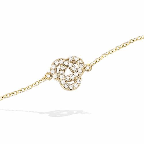 BRA Plaqué Or – 32EC0590CZ