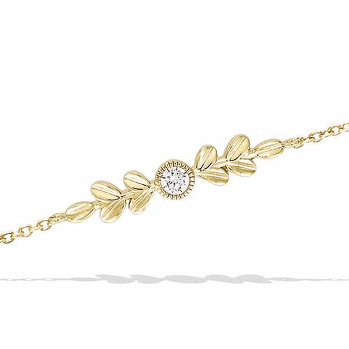 BRA Plaqué Or – 32EC0850CZ