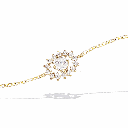 Bracelet en plaqué or – 32ED0730CZ