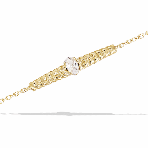 Bracelet en plaqué or – 32ED1600CZ