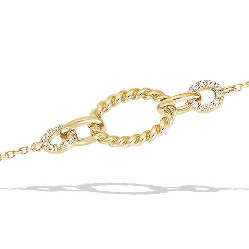 Bracelet en plaqué or – 32ED1650CZ