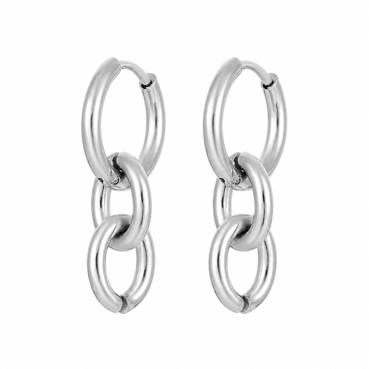 BOUCLES D’OREILLES ACIER REF 5190692