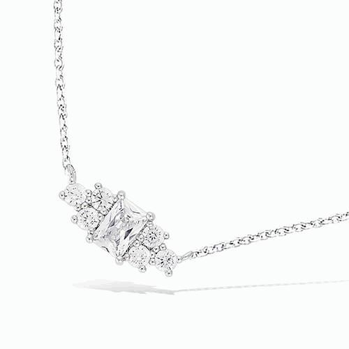 Collier argent rh 51EC0430CZ